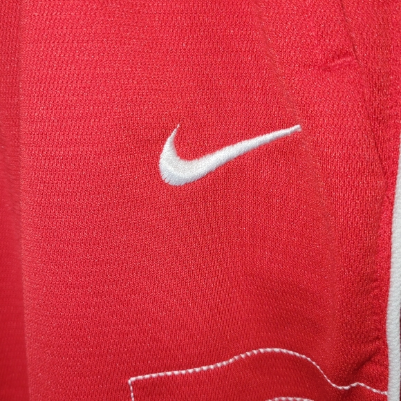 Men's Nike Red and White Basketball Pants Size XLT - Picture 3 of 5